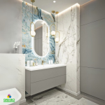 Decorative Led Smart Mirror - Integrated LED Lighting