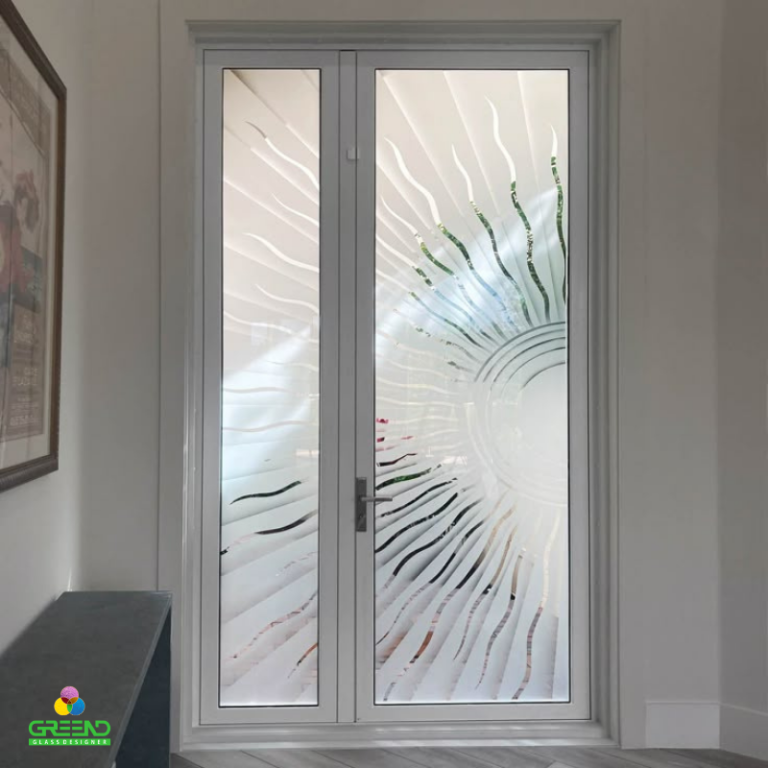 Frosted Glass Partition Installation Frosted Glass Partition Installation