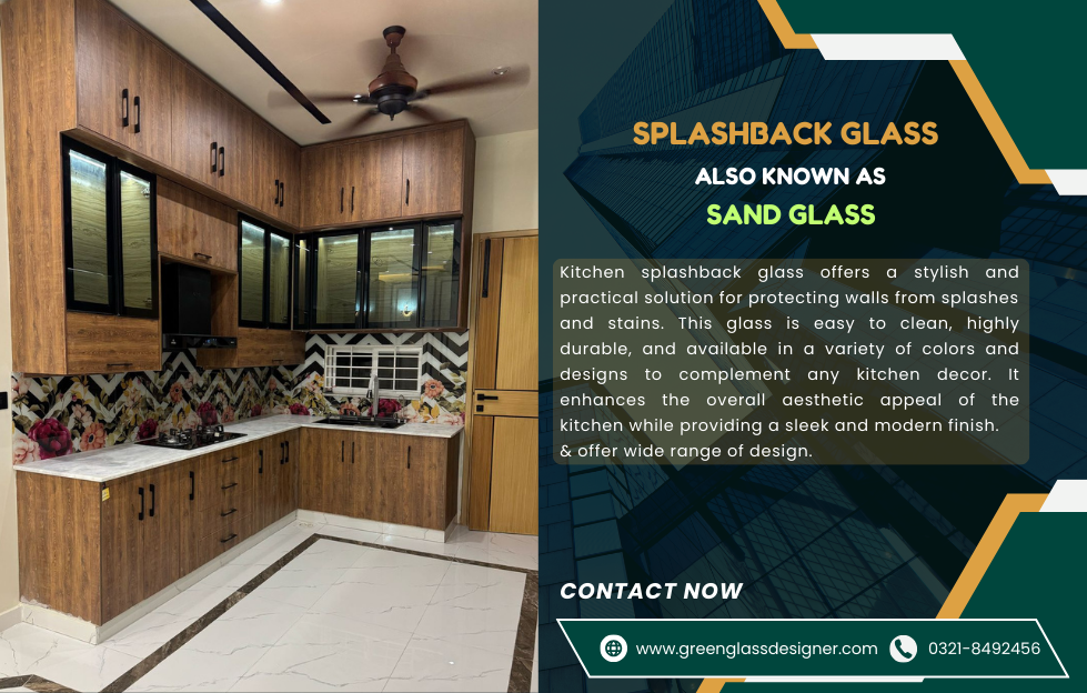 KITCHEN SPLASH BACK GLASS