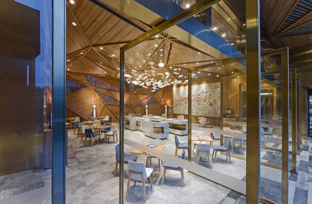 Decorative Glass for Restaurants and Hotels in Punjab Decorative glass for hotels and restaurants in Punjab enhancing modern hospitality design.