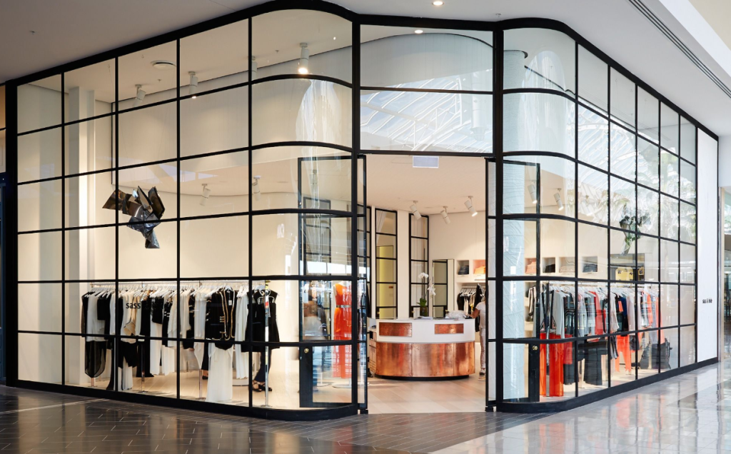 Modern glass shop front in Pakistan highlighting design and cost factors