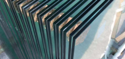 Acoustic laminated glass panel by Green Glass Designer for superior noise reduction and safety