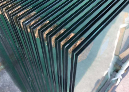 Acoustic laminated glass panel by Green Glass Designer for superior noise reduction and safety