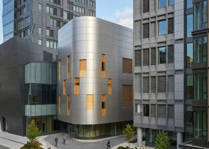 ACP wall cladding on modern buildings