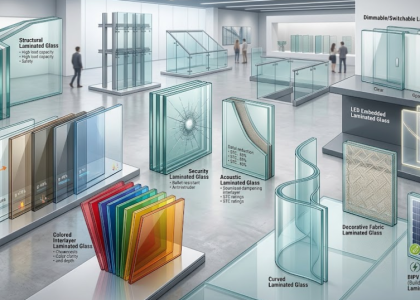 Green Glass Designer laminated glass products