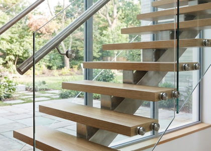 Glass staircase railing cost guide